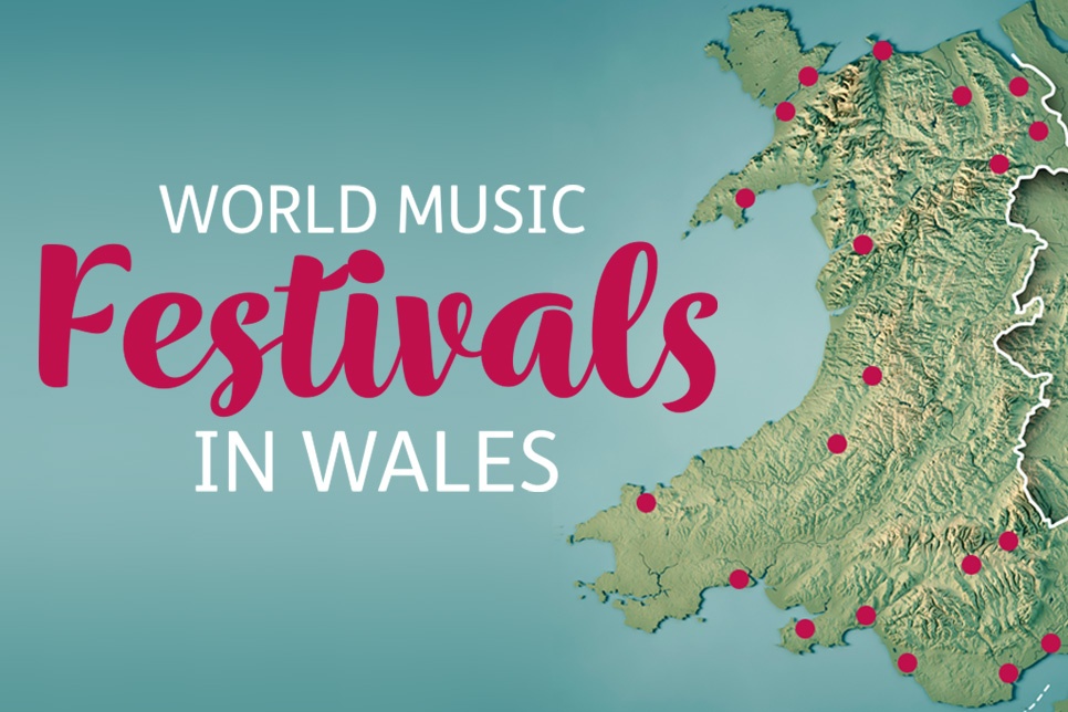 World Music Festivals in Wales graphic